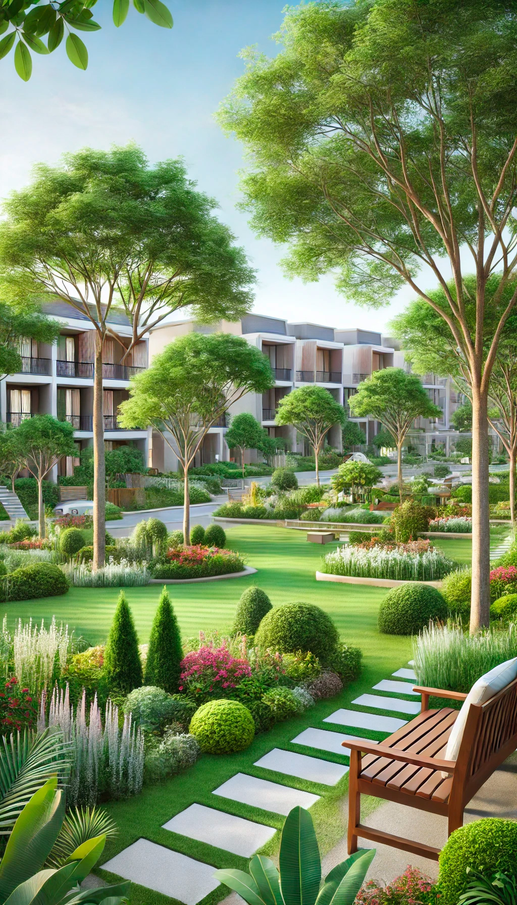 Andres Stangalini diseño de área verde residencial